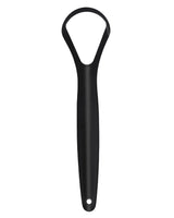 Premium Stainless Steel Tongue Scraper (Black)