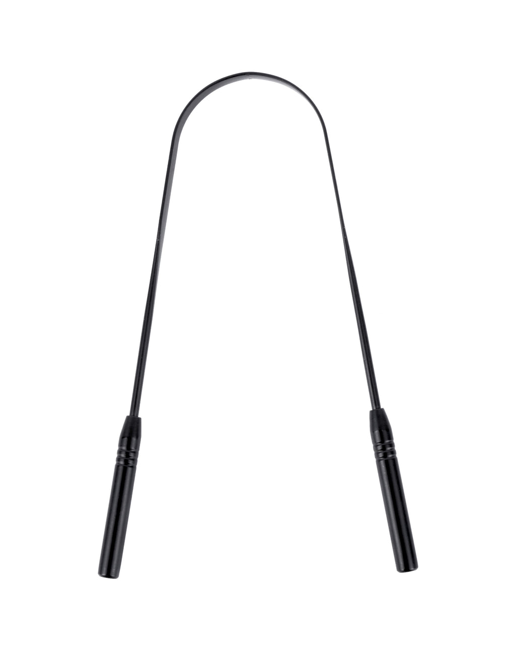Premium Stainless Steel Tongue Scraper (Black)