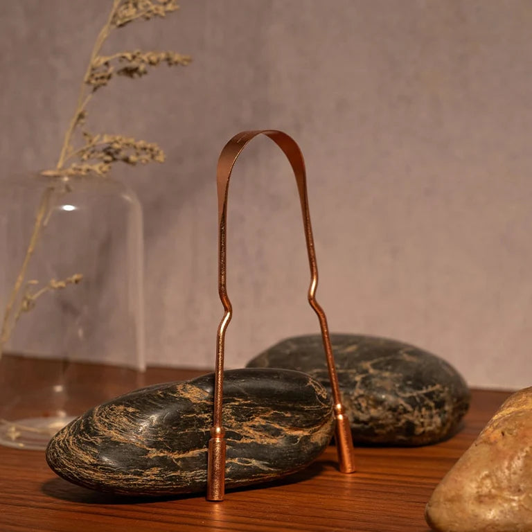 Pure Copper Tongue Cleaner Scraper