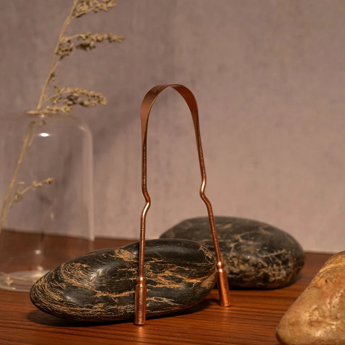Pure Copper Tongue Cleaner Scraper